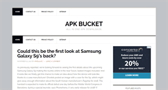 Desktop Screenshot of apkbucket.com